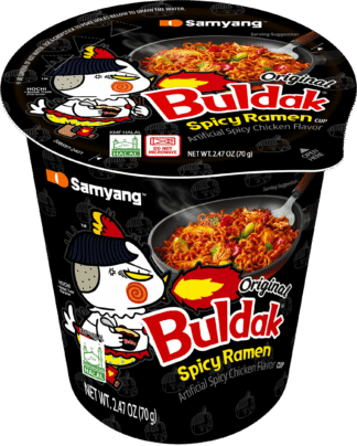 Samyang Buldak instant noodle packaging