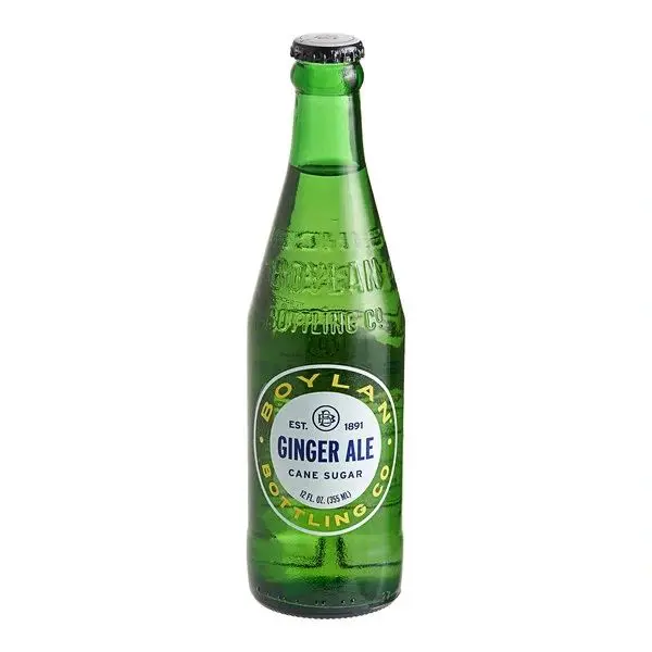 Boylan ginger ale with cane sugar
