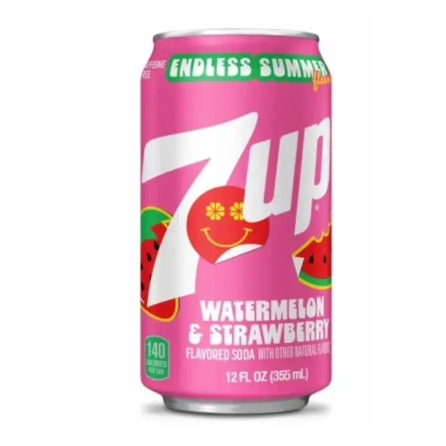 7UP limited edition fruity flavor