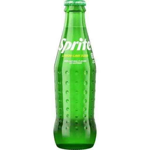 Classic Sprite soft drink packaging