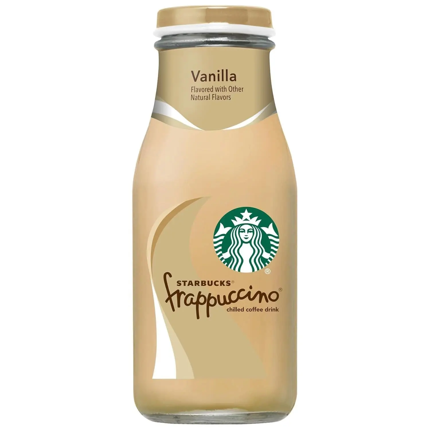 Starbucks Frappuccino vanilla coffee bottle