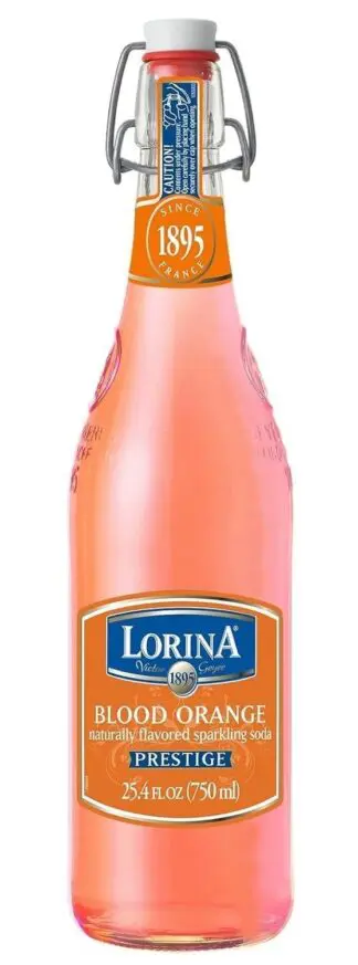 Prestige blood orange beverage bottle
