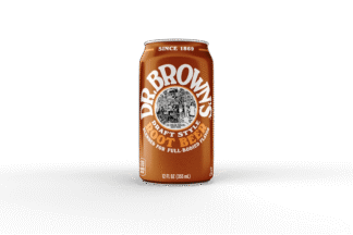Dr. Brown's Root Beer can