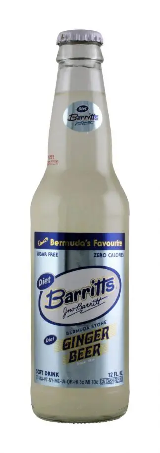 Barritt's Bermuda stone ginger beer bottle.
