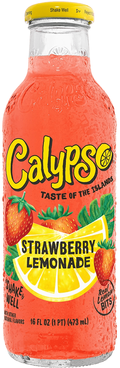 Strawberry lemonade with real lemon bits