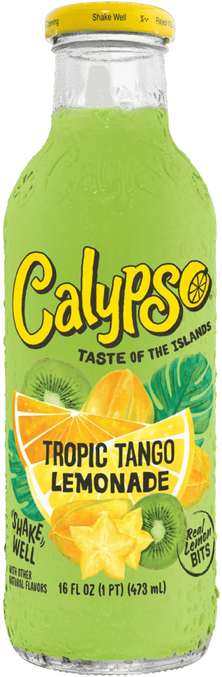 Calypso lemonade with citrus and kiwi design