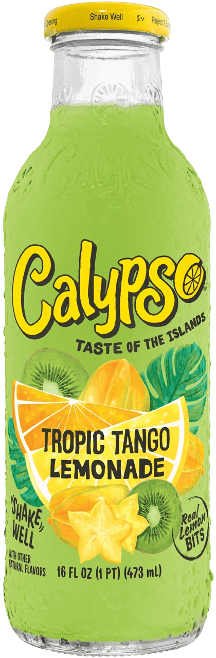 Calypso lemonade with citrus and kiwi design