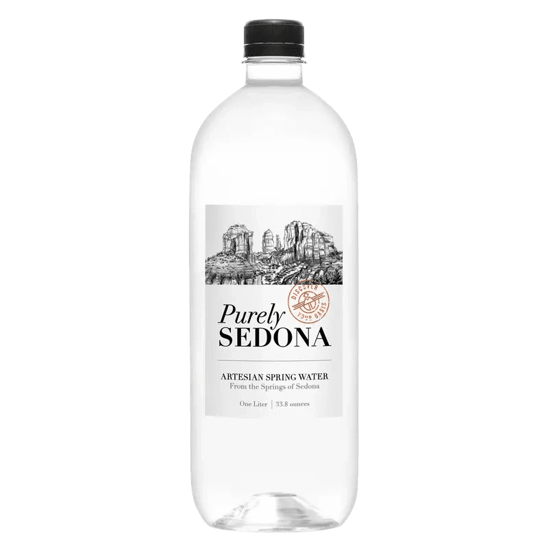 Artisanal spring water packaging