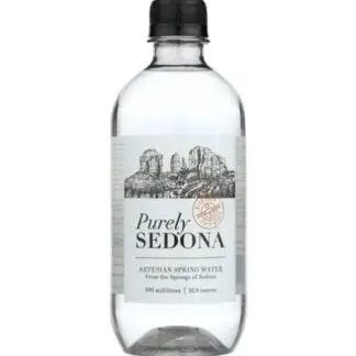 Purely Sedona bottled spring water