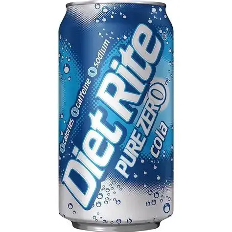 Diet Rite cola can