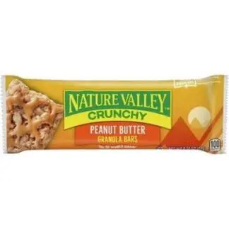 Peanut butter snack bar wrapper