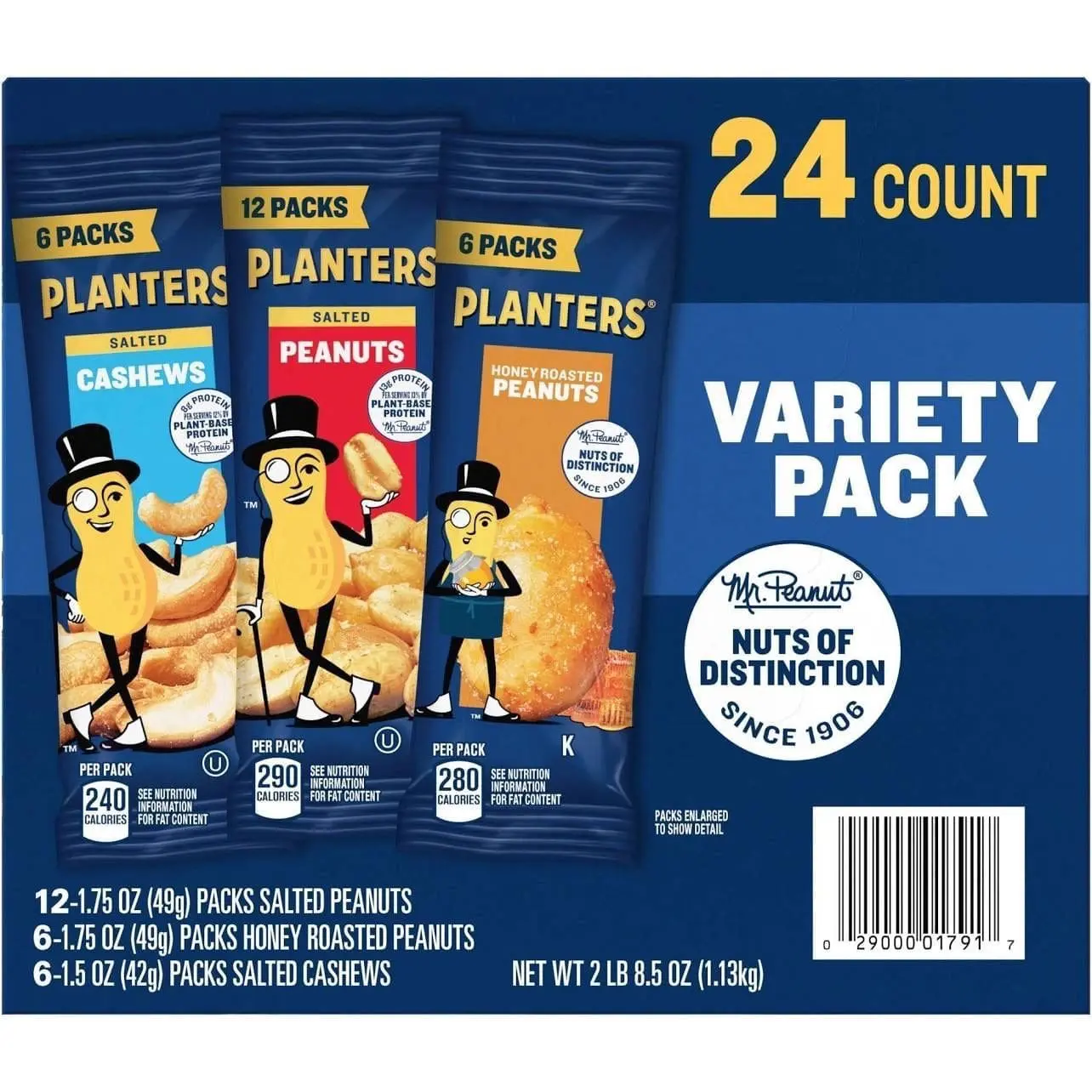 Assorted Planters nut packs