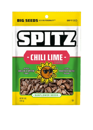 Chili Lime sunflower seeds packaging