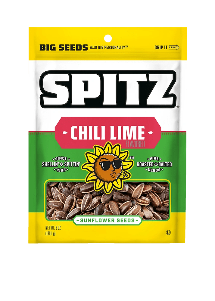 Chili Lime sunflower seeds packaging