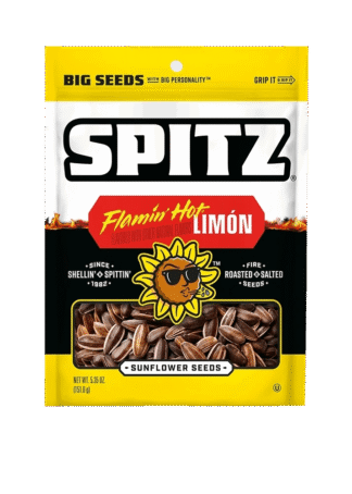 Spitz Flamin' Hot Limón sunflower seeds