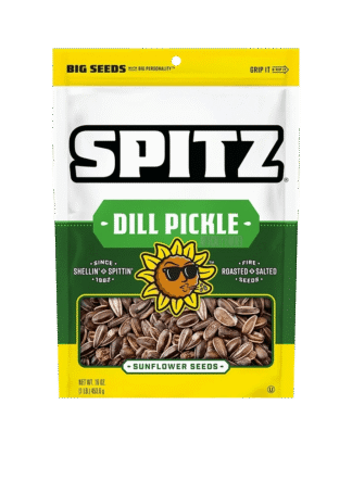 Package of roasted sunflower seeds