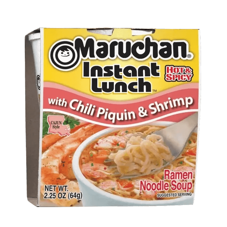 Chili Piquin ramen soup package
