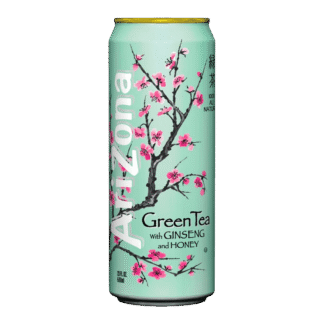 Arizona green tea with ginseng and honey