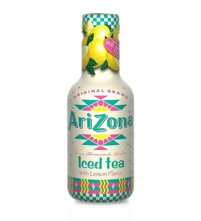 Arizona Iced Tea with Lemons Design