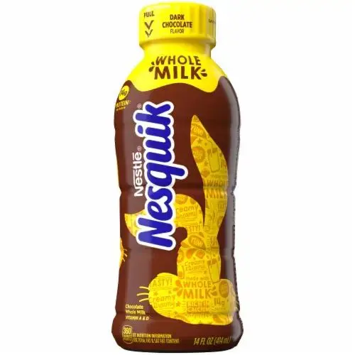 Whole milk chocolate drink packaging