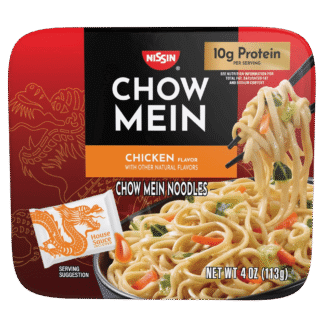 Instant noodles with chicken flavor
