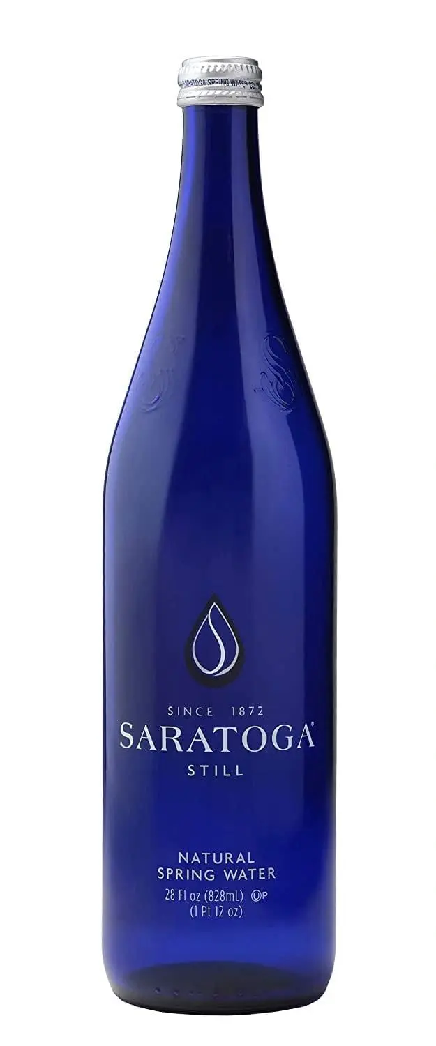 Elegant blue Saratoga water container