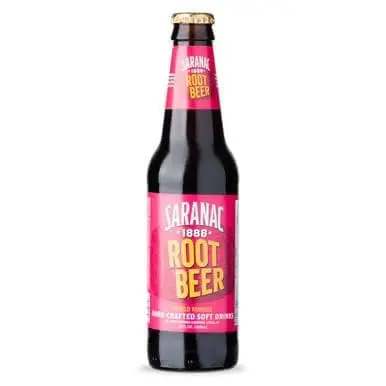 Saranac Root Beer bottle