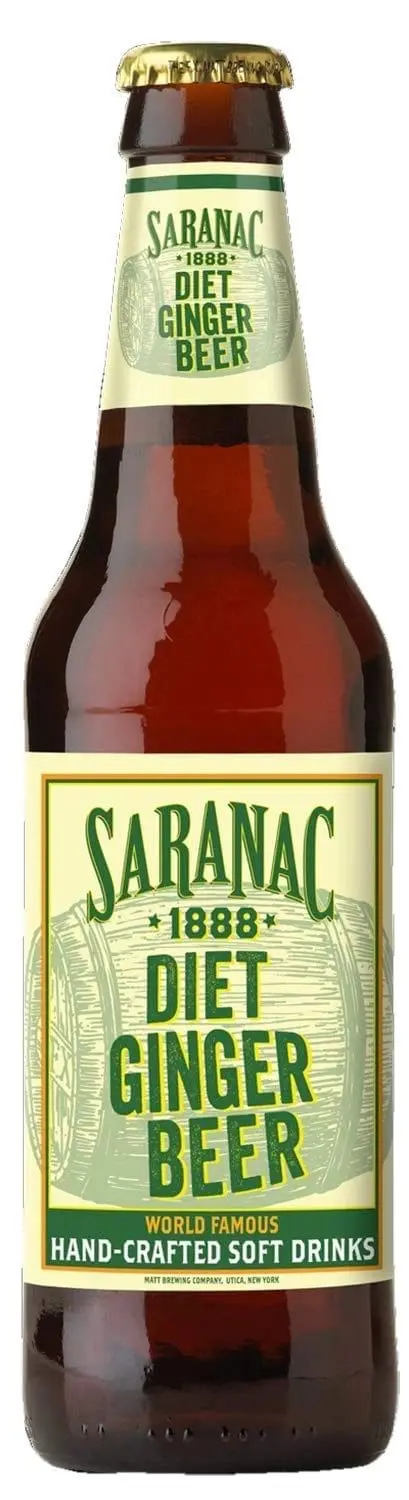 Brown glass soda bottle