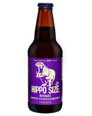 Purple label huckleberry beverage