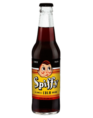 Vintage-style cola bottle art