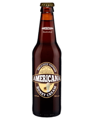 Vintage Americana beverage bottle