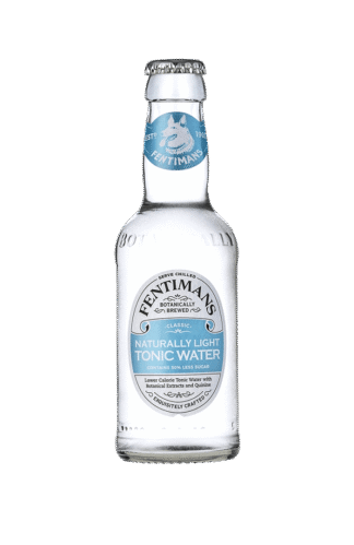 Fentimans tonic water with blue label