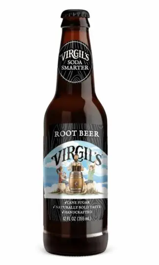 Virgil's Root Beer bottle
