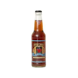 Vintage-style sarsaparilla beverage