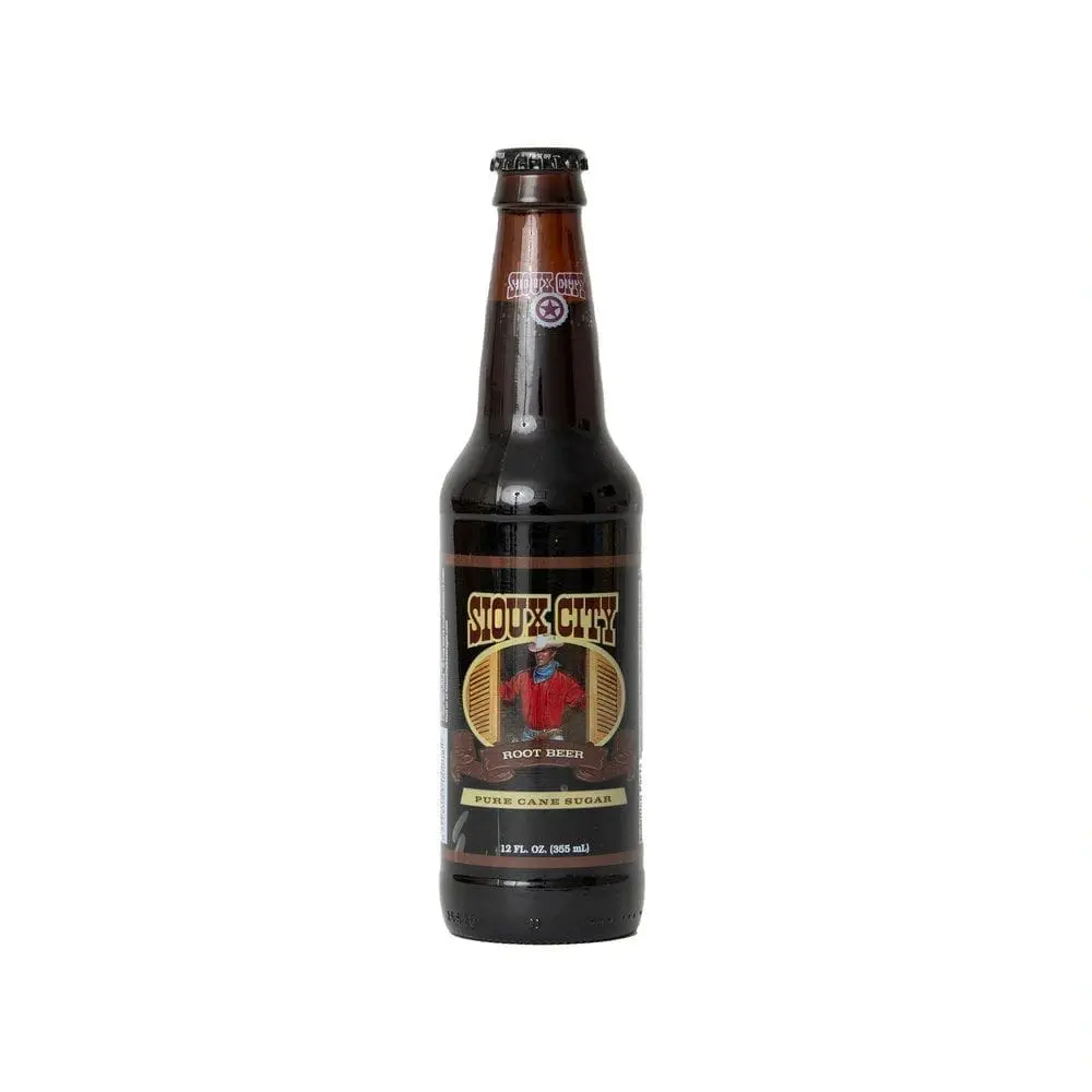 Sioux City beverage on white background