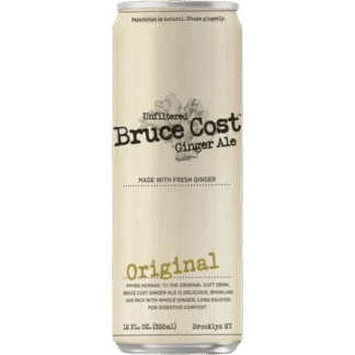 Ginger ale can with vintage design