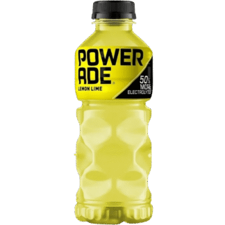 Yellow sports drink packaging