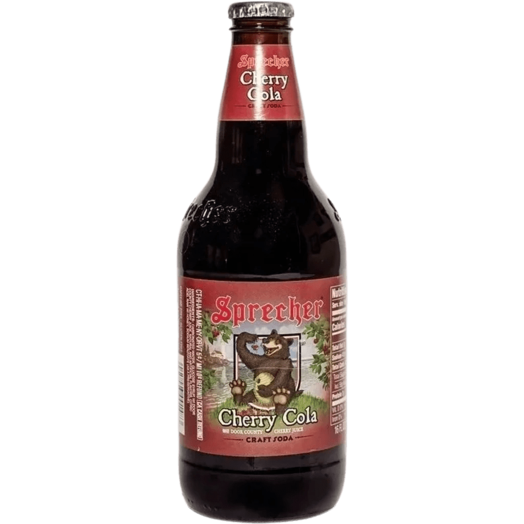 Craft cherry cola beverage