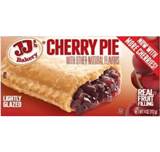 JJ's Bakery cherry pie box design