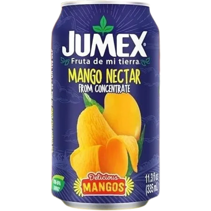 Jumex beverage with mango flavor