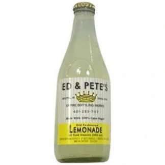 Ed & Pete's old-fashioned lemonade bottle