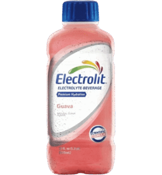 Premium hydration guava electrolyte bottle