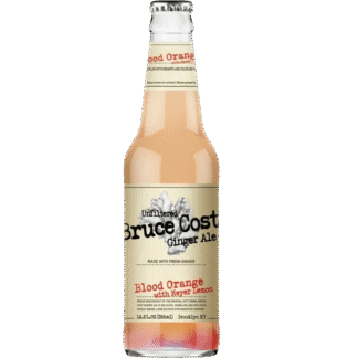 Bruce Cost ginger ale with Meyer lemon