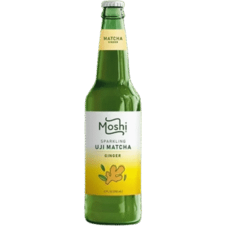 Moshi ginger-flavored matcha beverage bottle