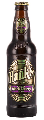 Gourmet Black Cherry Soda Label