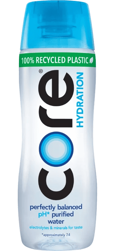 Balanced pH water, Core Hydration bottle