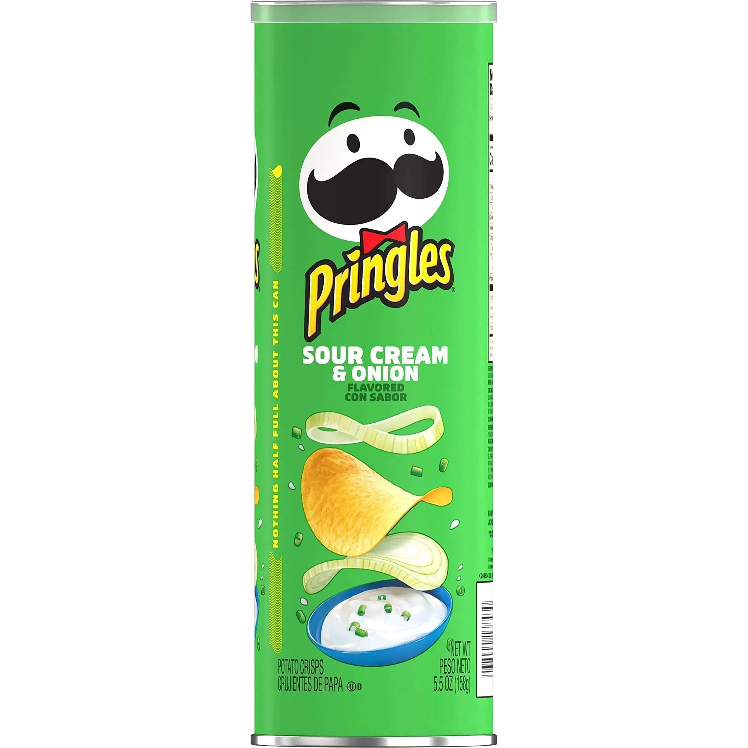 Sour Cream & Onion Pringles packaging