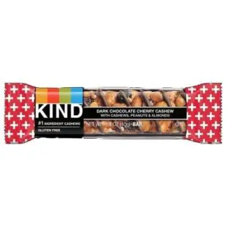KIND dark chocolate cherry cashew bar
