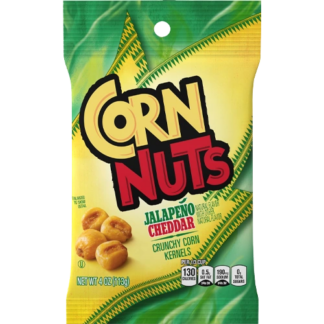 Crunchy jalapeño corn snack bag