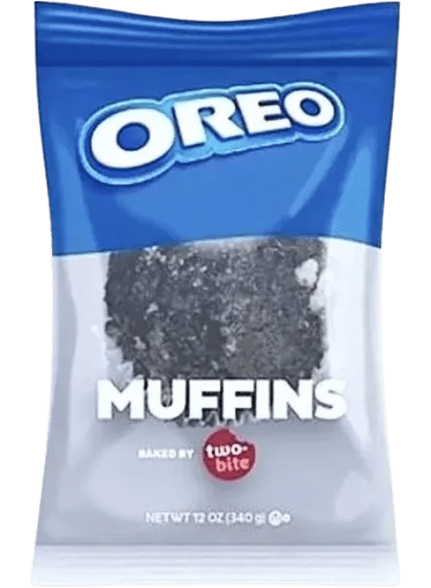 Oreo muffins by two-bite brand